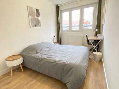 colocation A LOUER - LA MADELEINE - 9.55 m2 - 536 € charges comprises par mois